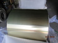 Legering 8079 Epoxy Gouden Kleur bedekte de folie van de Aluminiumairconditioner voor finstock met 0.152mm (0,006“) dikte met een laag