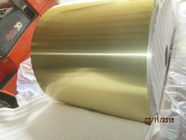 Gouden epoxy met een laag bedekte aluminiumfolie voor vinvoorraad in airconditionerlegering 8079, bui H22, Dikte 0,008“ (0.203mm)