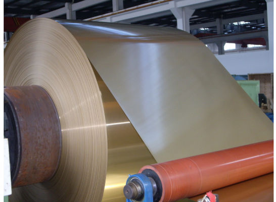 De gouden Epoxy Hydrofiele Met een laag bedekte Bui O 0.2MM van Aluminiumvinnen