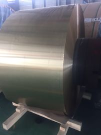 Black / White Aluminium Fin Stock Strip 0.145MM Fin Stock In Heat Exchanger